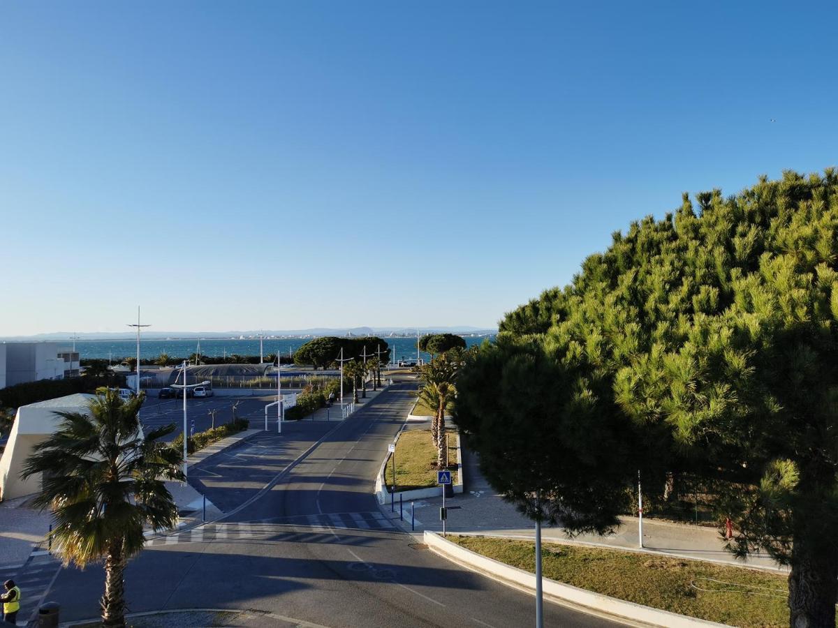 AS21549 - Studio lumineux vue mer avec piscine et parking commun Le Grau-du-Roi Extérieur photo