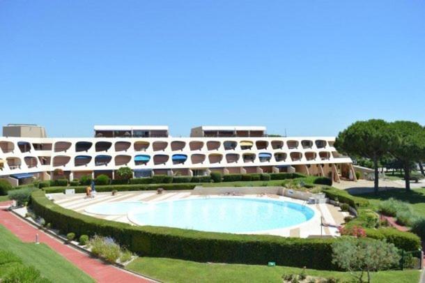 AS21549 - Studio lumineux vue mer avec piscine et parking commun Le Grau-du-Roi Extérieur photo